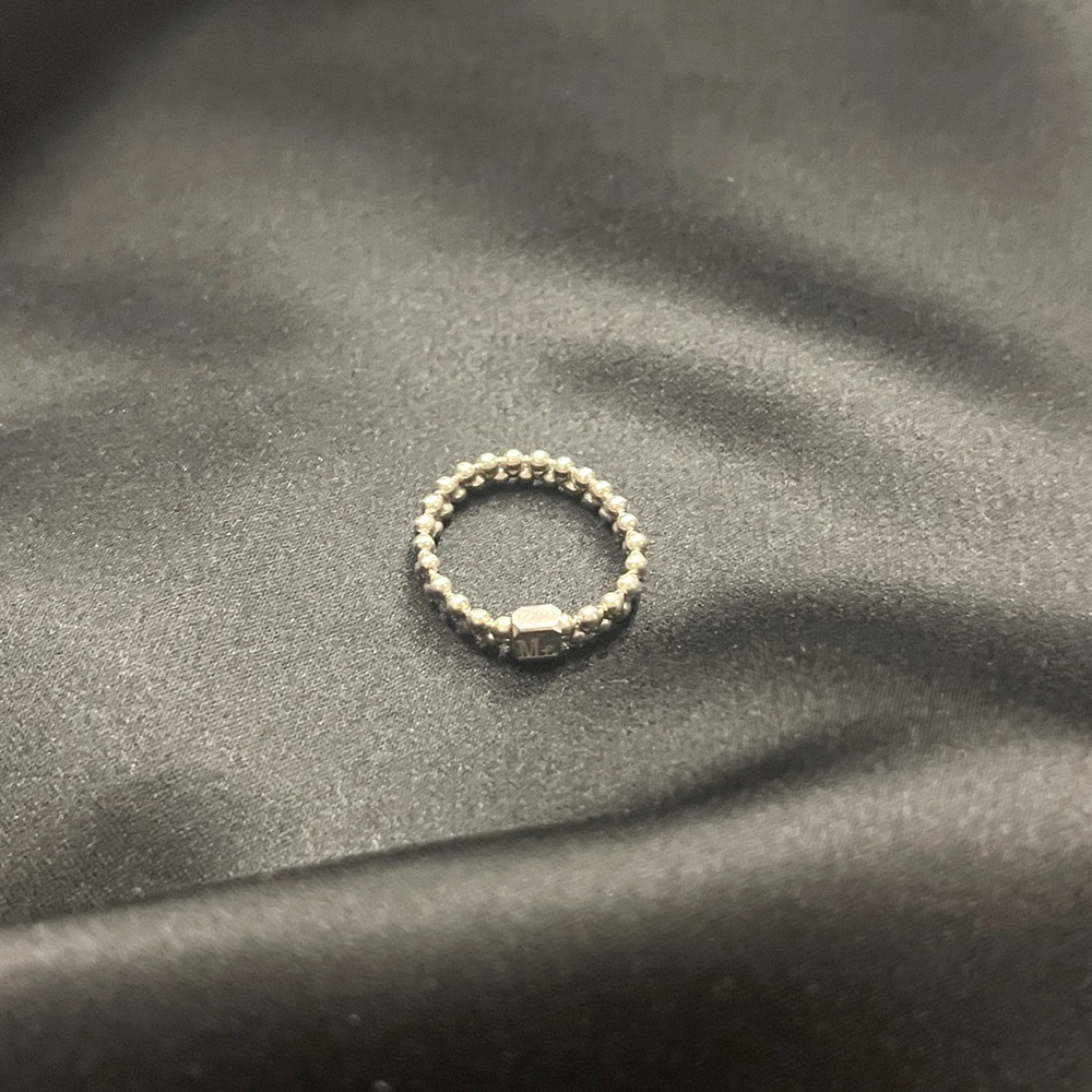 Mignon Faget: Silver Halo Ring Size 6